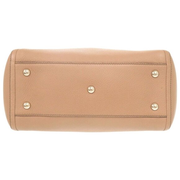 GUCCI Cream Leather Shoulder Bag - Picture 6 of 11